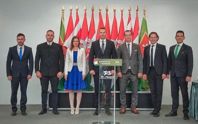 Toroczkai Lászlót a szavazatok száz százalékával választották újra a Mi Hazánk elnökévé