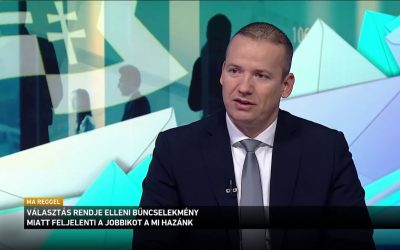 Toroczkai László a választási csalással kapcsolatban – M1, ATV