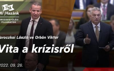 Vita a krízisről: Orbán Viktor vs Toroczkai László